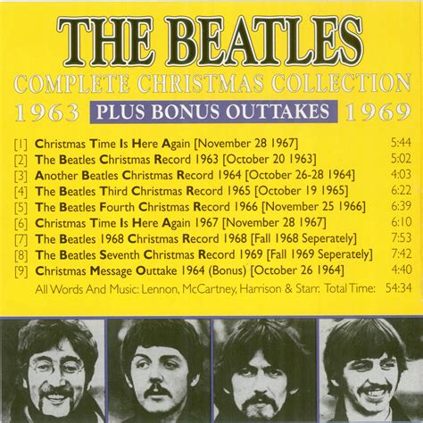 The Complete Christmas Collection The Beatles Mp Buy