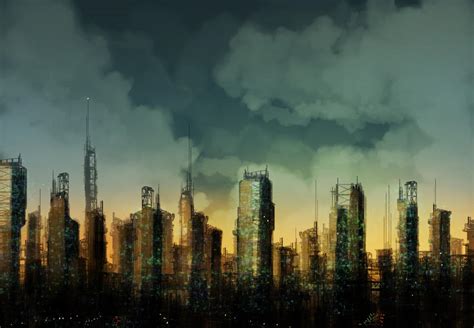 City landscape by Lirael42 on deviantART