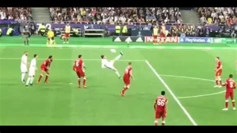 Gareth Bale S Bicycle Goal Vs Liverpool Caught On Camera Live