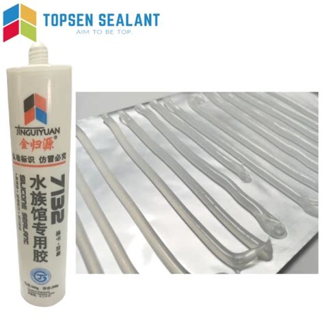 Off White Flexible Acetic Silicon Adhesive Mould Resistant For Skylight