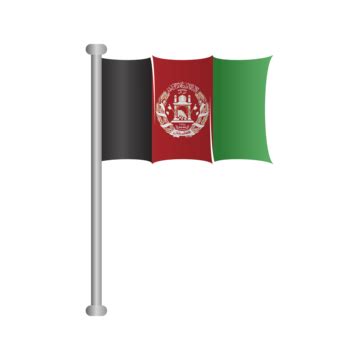 Afghanistan Flag Vector Afghanistan Flag Afghanistan Watercolor Flag