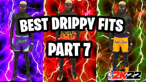 Top 5 Best Drippy Fits Tutorial On Nba 2k22 Part 7 Youtube