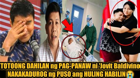 Ang Biglang Pagpanaw Ni Jovit Baldivino Ito Pala Ang Sanhi Ng