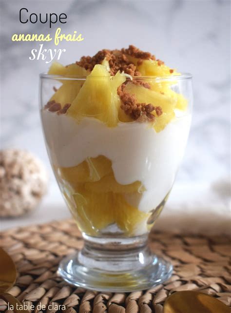 Coupe Ananas Frais Et Skyr En 2024 Couper Un Ananas Gâteau Sans Sucre Ni Matière Grasse