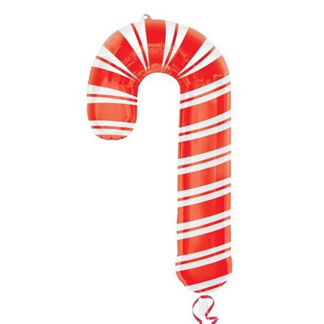 Candy Cane Supershape Balloon 37 Foil Christmas Balloons And Party