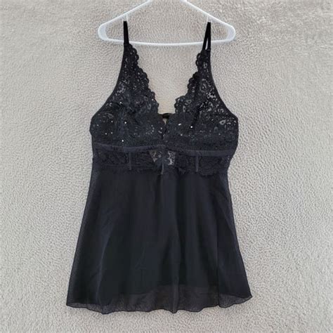 Ann Summers Intimates Sleepwear Ann Summers Black Fiercely Sexy Babydoll Lingerie Womens