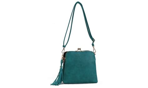 MKF Collection Triple Compartment Large Crossbody Purse or Wallet | Groupon