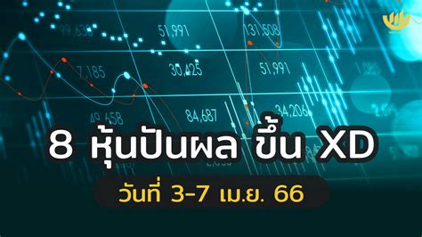 8 หุ้นปันผล ขึ้น Xd วันที่ 3 7 เม ย 66 Wealth Me Up