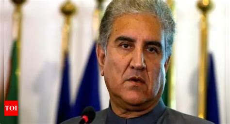 Pakistan Tehreek E Insaf Leader Shah Mehmood Qureshi Declared