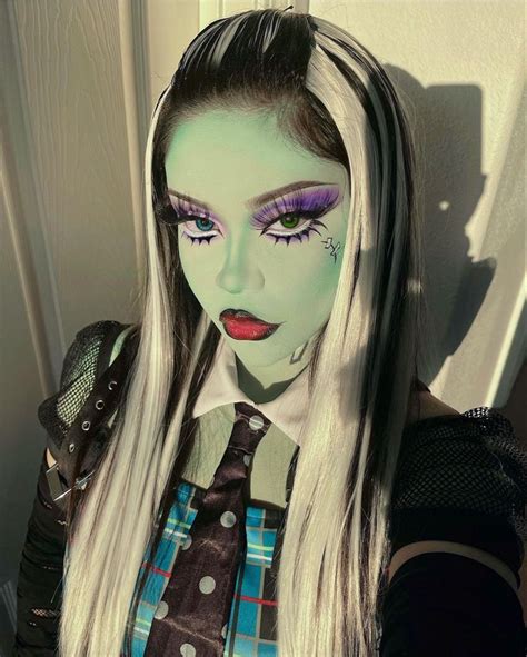 Frankie Stein Makeup Monster High Makeup Monster High Halloween Costumes Monster High Halloween