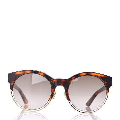 Christian Dior Sideral 1 Sunglasses Havana 510427 Fashionphile