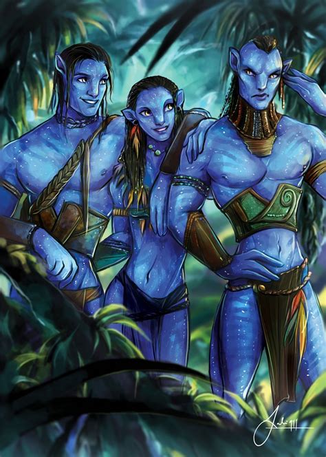 Avatar Jake Et Neytiri Compagnon