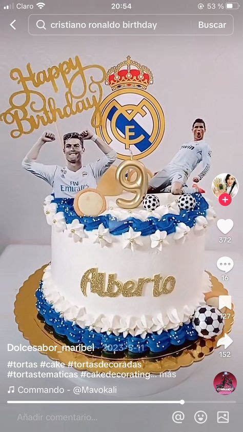 Pastel De Real Madrid