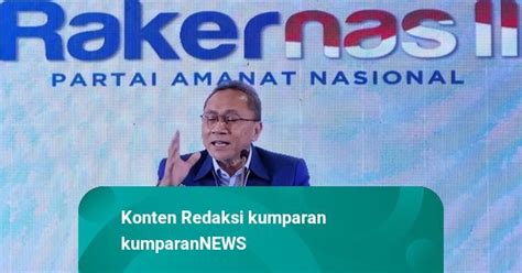 Pan Gelar Rakernas Di Istora Besok Tampung Masukan Daerah Soal Capres