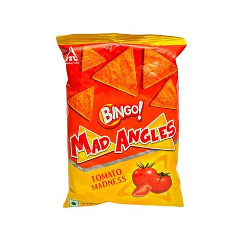 Bingo Mad Angles Tomato Madness Chips - Gharstuff