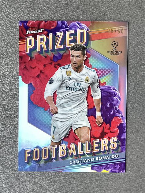 2023 24 Topps 欧战finest Cristiano Ronaldo 【鲸鱼卡社】ykd 皇马 C罗 克里斯蒂亚诺罗纳尔多 60