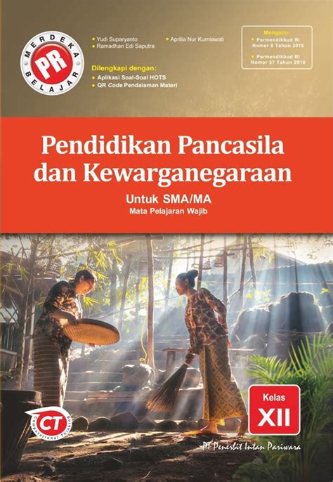 Jual Buku Pendidikan Pancasila Dan Kewarganegaraan Wajib SMA MA Kelas