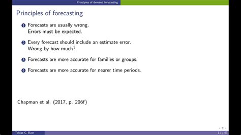 PL06 Forecasting I 05 Classification Forecasting Methods YouTube