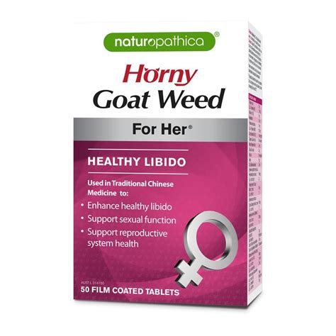 Buy Naturopathica Horny Goat Weed For Her 50 Tablets Online At EPharmacy