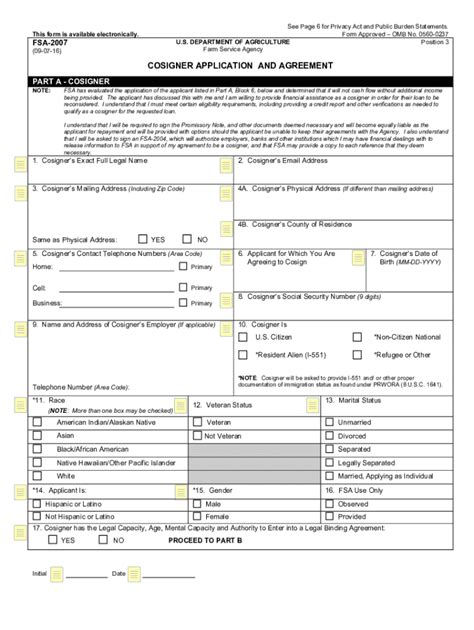 Fillable Online Cosigner Application And Agreement Fax Email Print