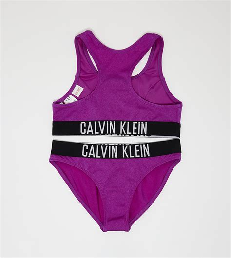 Buy Calvin Klein Solid Wrap Bikini Set In Pink ThStreet UAE