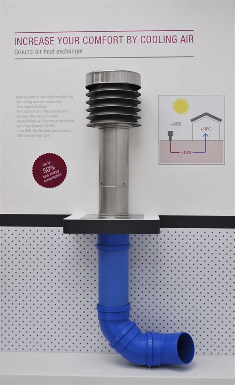 REHAU ground air heat exchanger | Rehau, Passive house design