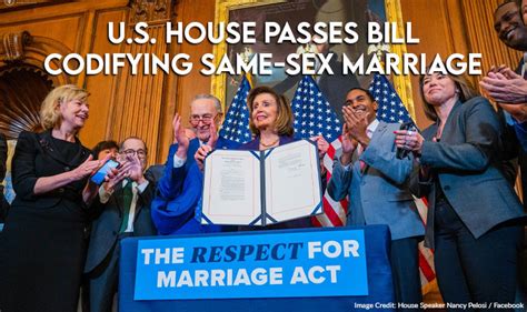 U S House Passes Bill Codifying Same Sex Marriage Tennessee Conservative