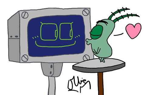 Plankton X Karen (Transparent PNG) by SodiiumArt on DeviantArt