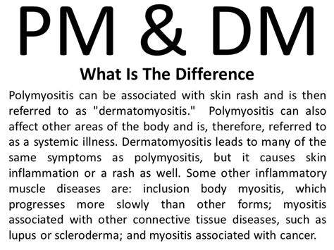 Difference between #polymyositis and #dermatomyositis #myositis Raynaud ...