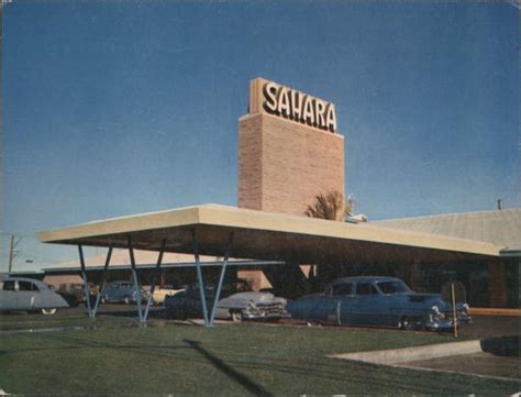 Sahara Hotel Las Vegas, NV Large Format Postcard