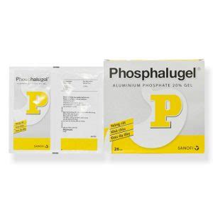 Phosphalugel Aluminum phospha 12 38g hộp 26 gói Pháp 27 02 Chuyên