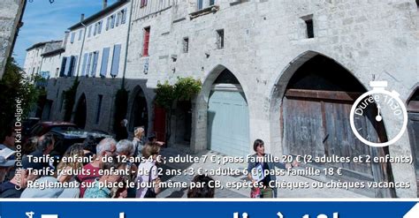 Visite guidée Les incontournables de la cité médiévale Lauzerte