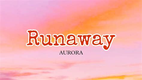 AURORA- Runaway - YouTube