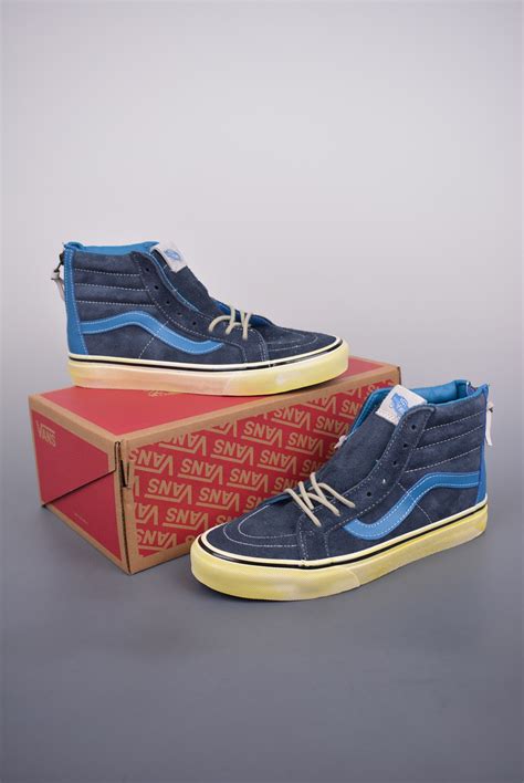 万斯千纸鹤联名 Vans Sk8 Hi X Liberaiders 高帮帆布鞋 哔哩哔哩