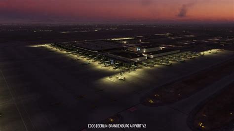 Airport Berlin Brandenburg Eddb V2 Scenery For Msfs By Aerosoft