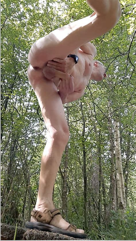 Naked Exhibitionist Jerking In Public Outdoor Woods With Cum 144 Pics 2 XHamster