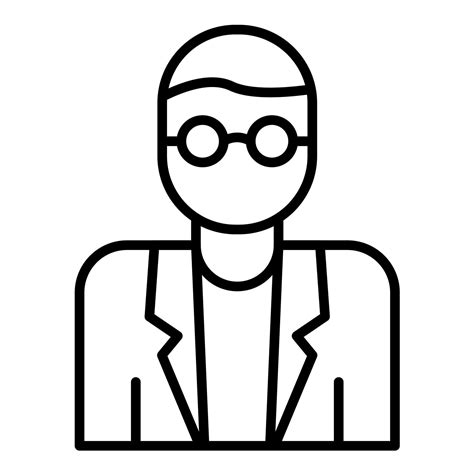 Male Model Line Icon 14727789 Vector Art At Vecteezy