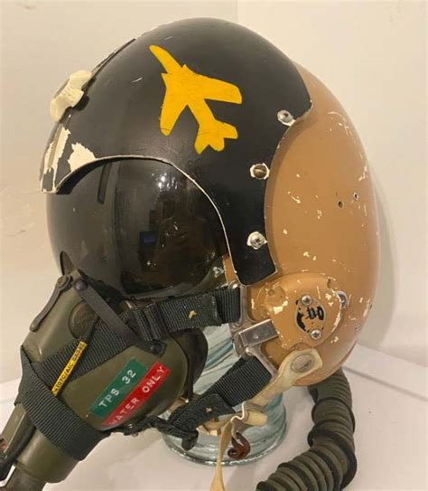 Vietnam War Camod F 105 Pilots Helmet Flying Helmets And