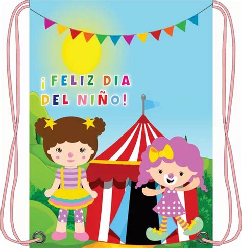 43pz Morralitos Dulceros Personalizados Dia Del Niño Envío gratis