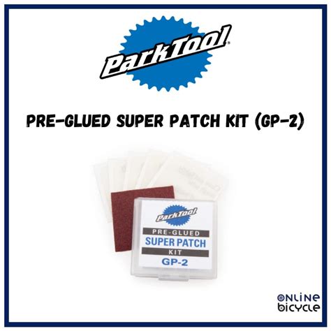 Park Tool Pre Glued Super Patch Kit GP 2 For Bicycle And Cycling