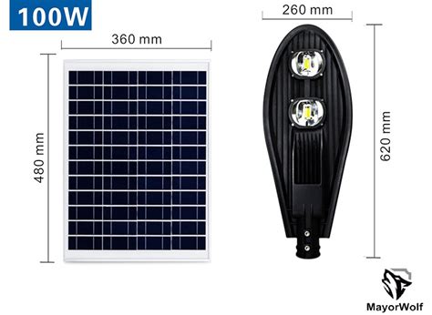 Đèn lá năng lượng mặt trời 100W