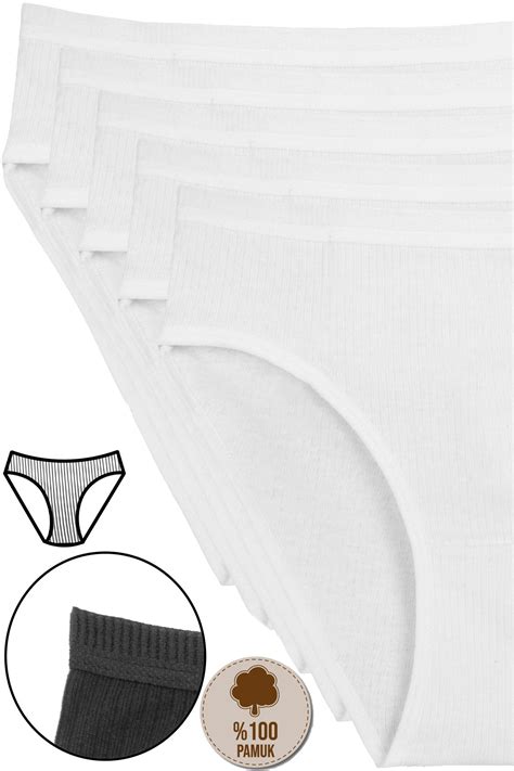 Humaone li Kadın Renkli Fitilli Bel Ribana Bikini Külot Fiyatı Yorumları