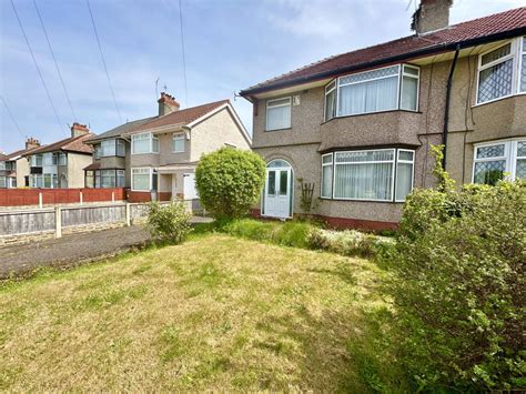 3 Bed Semi Detached House For Sale In Borough Road Prenton Wirral