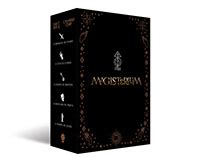 Box and book covers design of Magisterium series | Behance