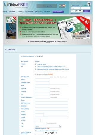 Cafastro Passo A Passo PDF