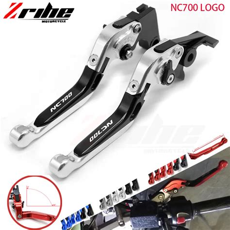 For Red Titanium Cnc Folding Extendable Motorcycle Brake Clutch Levers