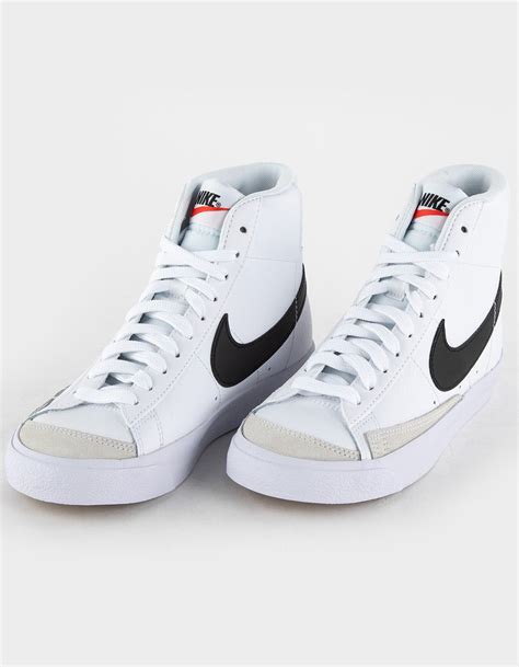 NIKE Blazer Mid '77 Kids Shoes - WHT/BLK | Tillys