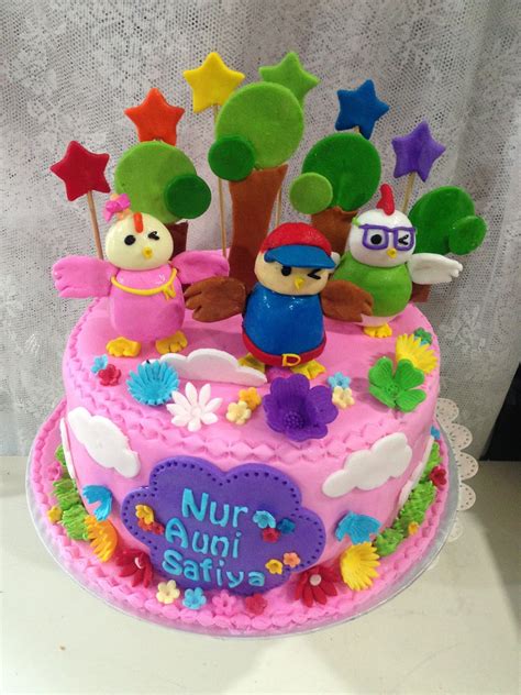 Ninie Cakes House Didi And Friends Fondant Birthday Cake