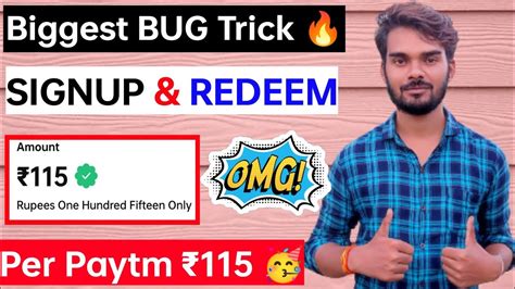 Biggest Loot Signup Per Instant Paytm New Bug Trick