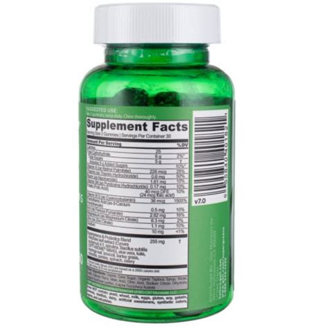 Goli Supergreen Vitamin Gummy Essential Vitamins And Minerals Plant